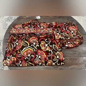 Vera Bradley Puccini Garment Bag (NWT) & Ditty Bag - Retired $160 Retail